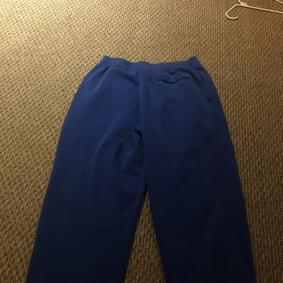 Nike blue sweatpants - Picture 2 of 5